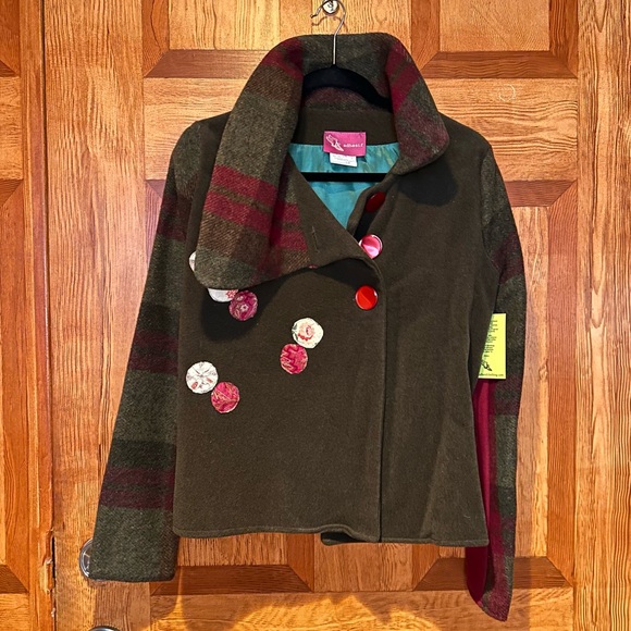 Unique Wool Floret Jacket *NWT* - Picture 2 of 12